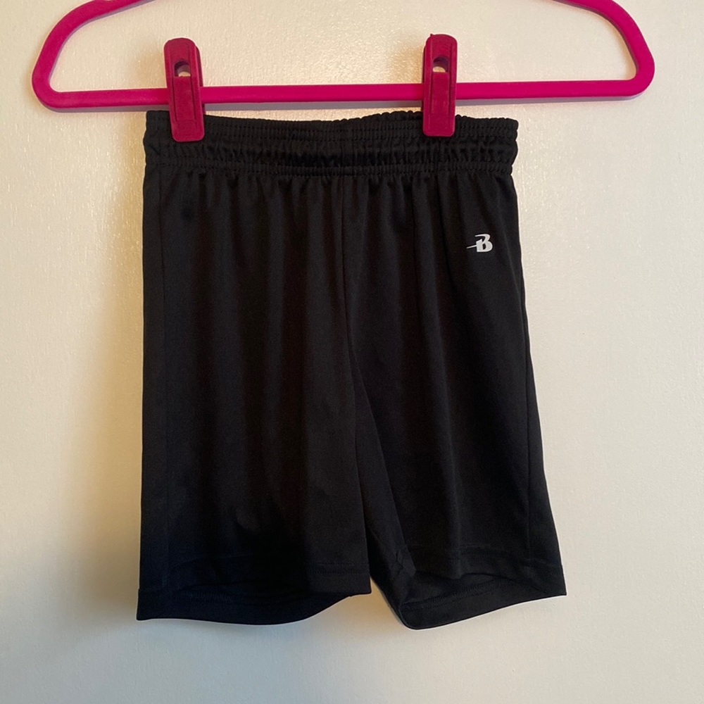 Badger Sport girls’ size S black shorts